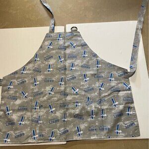 Detroit Lions Gray BBQ Apron